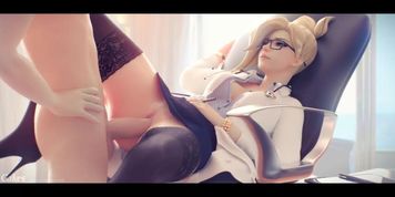 Overwatch Mercy PMV - Stairway
