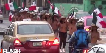 Protest in Mexico