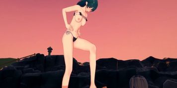 Fire Emblem - Byleth (female) footjob