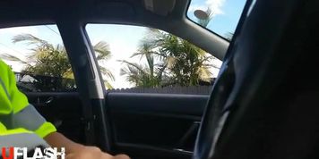 Car Flash Milf
