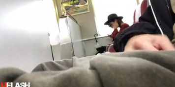 Japanese girl on train