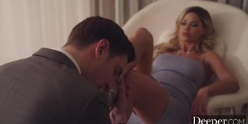 Deeper. Foot Worship with Goddess Jessa Rhodes