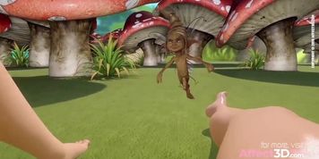 Amalia in the Wonderland 3D Animation