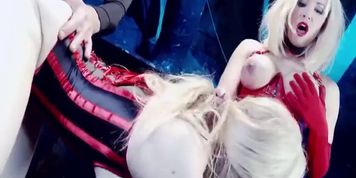 Michelle Moist With Fishnets Fucked By Scary Guy