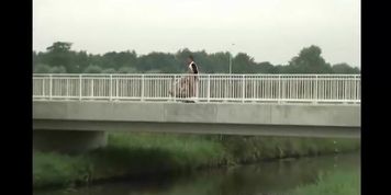Public Banging TALL BLONDE 2