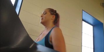 Bbw belly exercise