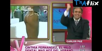 Cinthia Fernandez Butt,  Thong Scene  in Los Profesionales De Siempre