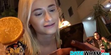 Skinny hottie gets banged in POV