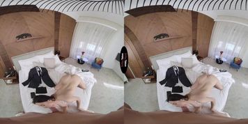 Virtual - Blue Eyed Milena Sucks Big And Juicy Cock