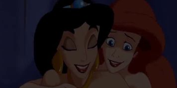 Ariel X Jasmine [ Crossover The Little Mermaid - Aladdin ] (Ariel X., Roxy Carter)
