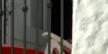 next door