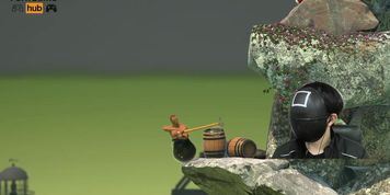【Getting Over It】002 Even fall back to the start pont, I never give up (James Deen)
