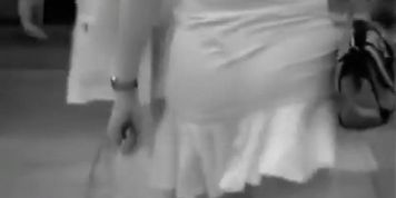 Sexy thongs and butts captured by Xray cam