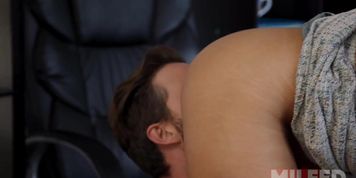 Fucking My Step Mother While She Talks With My Stepdad