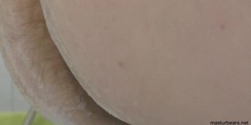 Shower solo of Hairy Dutch mother Eva