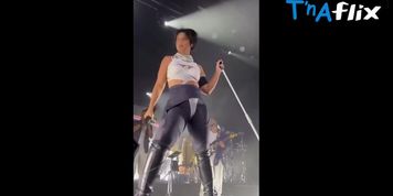 Nathy Peluso Butt Scene  in Nathy Peluso Shaking Her Ass At Coachella Music Festival 2022