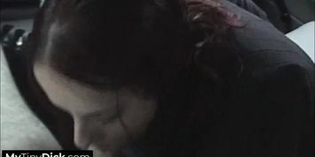Shes savoring every moment of their intimate car encounter
