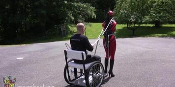 Red Ponygirl Training
