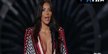 Kim Kardashian West Sexy Scene  in Mtv Video Music Awards