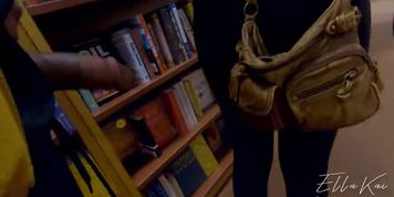 (FULL VIDEO) Dared to Fuck in Library! - very Public Sex &