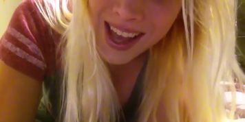 PrincessPedicure self foot worship, spits, gives dildo footjob, spanks ass