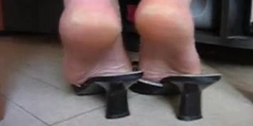 compile feet off my wife