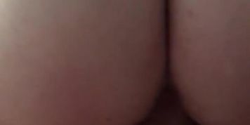 Teen riding big cock in the morning 