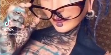 Anuskatzz WINK for you. More on Tiktok - name: Anuskatzz // SFW tattoo girl ink dreadlocks erotic (Alita Angel, Serenity Cox)