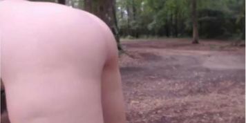 Camgirl CamillaSILF does a cam show outdoors on the hood of her car
