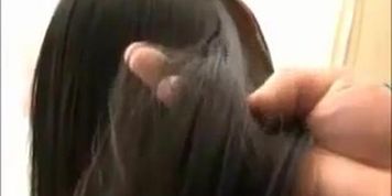Cum hair Asian