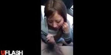 Handjob in Car.