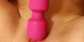 Hitachi Orgasm Denial for 19 year old Blond Beauty Pageant Queen with Small Pierced Nipples