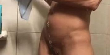 Alexis Fawx shower
