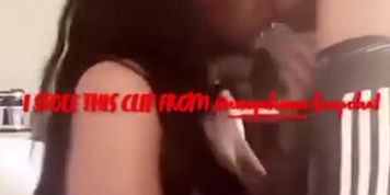 TS A.V sucking cock 