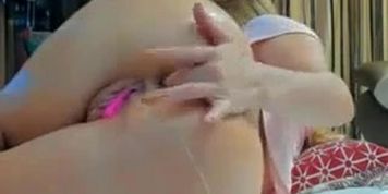 cute milf and finger in perfect ass