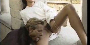 Angelica Bella fucked in a castle