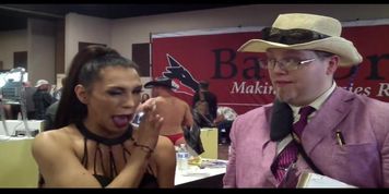 TS Jessie Dubi with Jiggy Jaguar Exxxotica Denver Co April 2018