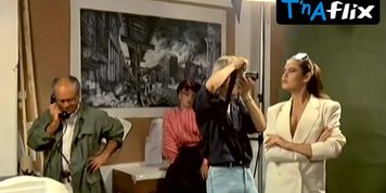 Eva Grimaldi Breasts Scene  in Intervista