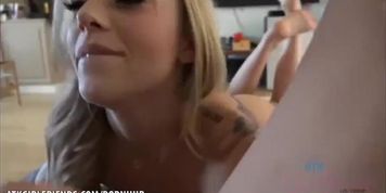 Kali Roses Fondles Your Dick With Her Feet (Pov Style)