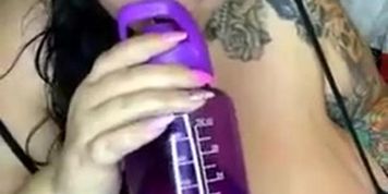 Hot brunette bbw big tits tying pink pusssy Mandy majestic