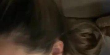 Asian Beauty Sloppy Blowjob