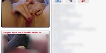 Pregnant woman horny on webcam