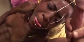 Ebony Cumslut Showcase: Hydie Waters (Heidi Waters, Hydi Waters)