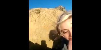 novinha loira no boquete