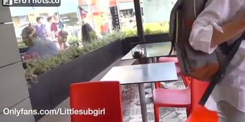 Littlesubgirl - Super Crowded Mall & Store Squirting Right In front of Strangers
