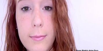 Teen, 18, Fucked At Photoshoot Casting [ Tiny Skinny ]