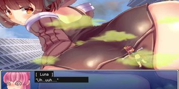 WDF Attack on Giantess - Giant Butt Crush and Farting (zoozonic's translation) (Anime Girl)