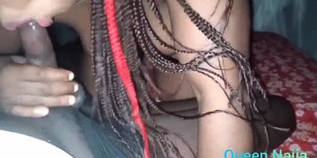 Beautiful Queen gives the hottest blowjob.