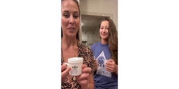 DailyBush . com - Dani Daniels Stuffs BOTH of Cherie Devilles Holes at The Same Time!!