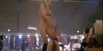 Guys Get Naked On Stage